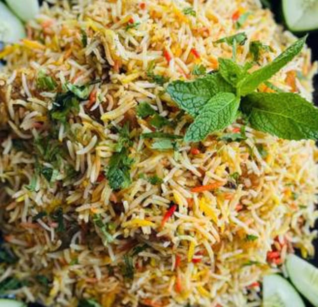 Goat Biryani.