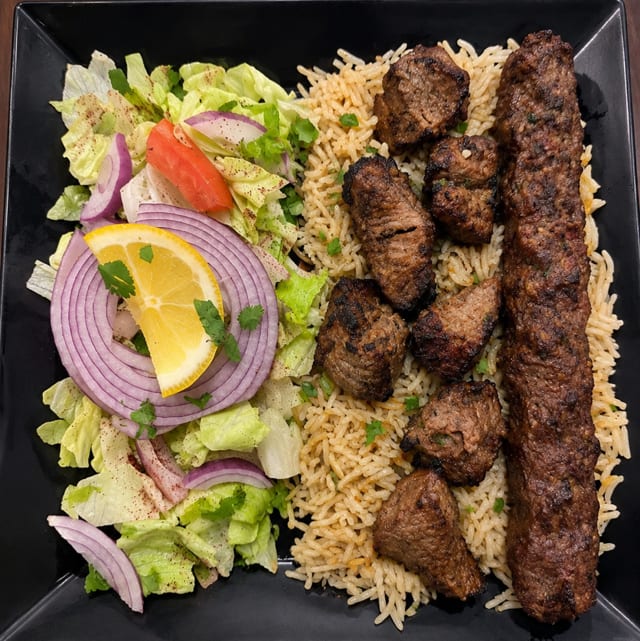 Beef And Lamb Combo.