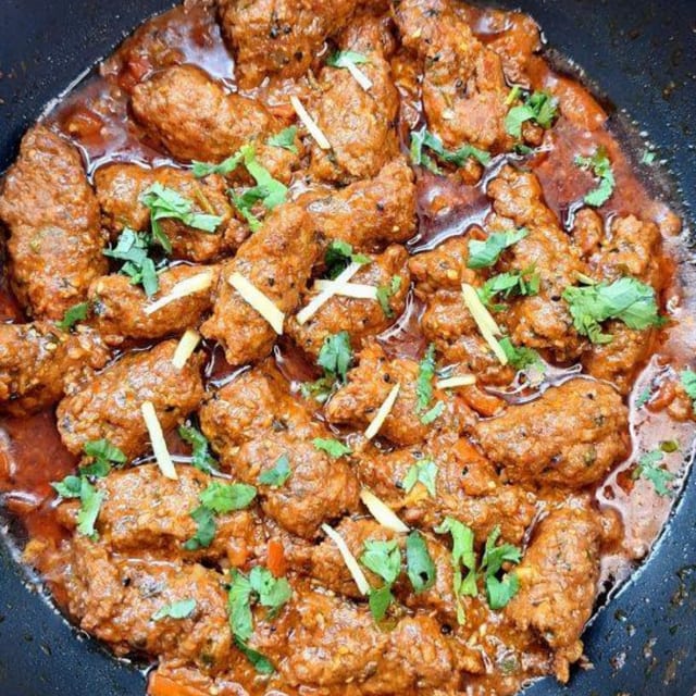 Beef Seekh Karahi.