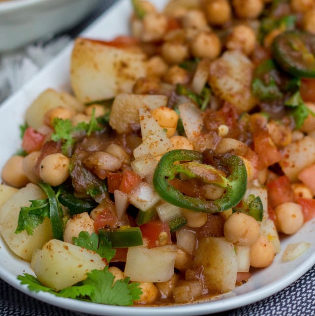 Channa Chaat.