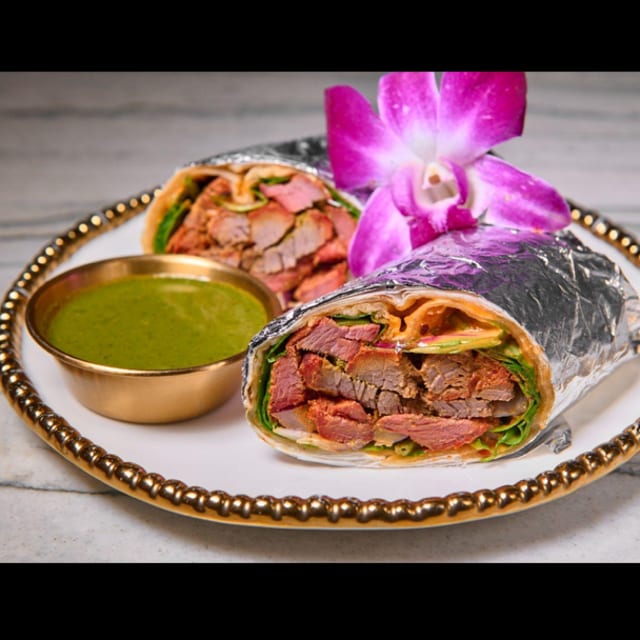 Lamb Tikka Roll.