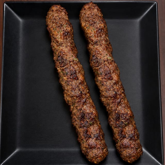 Beef Seekh Kabob.