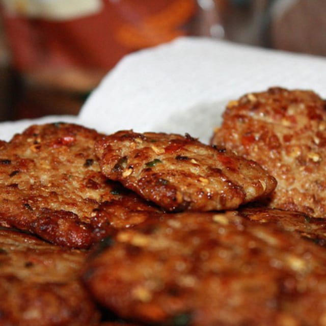 Chapli Kabob.