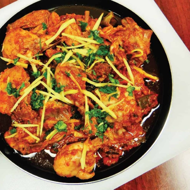 Achari Chicken Karahi.