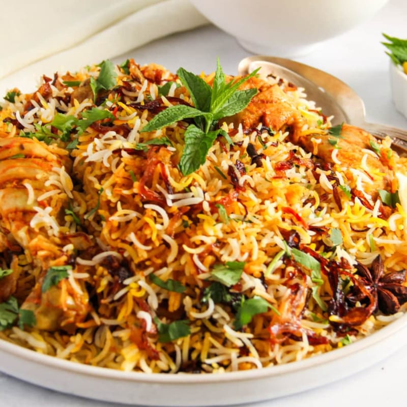 Chicken Biryani (N).