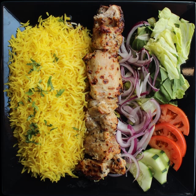 Malai Boti Platter.