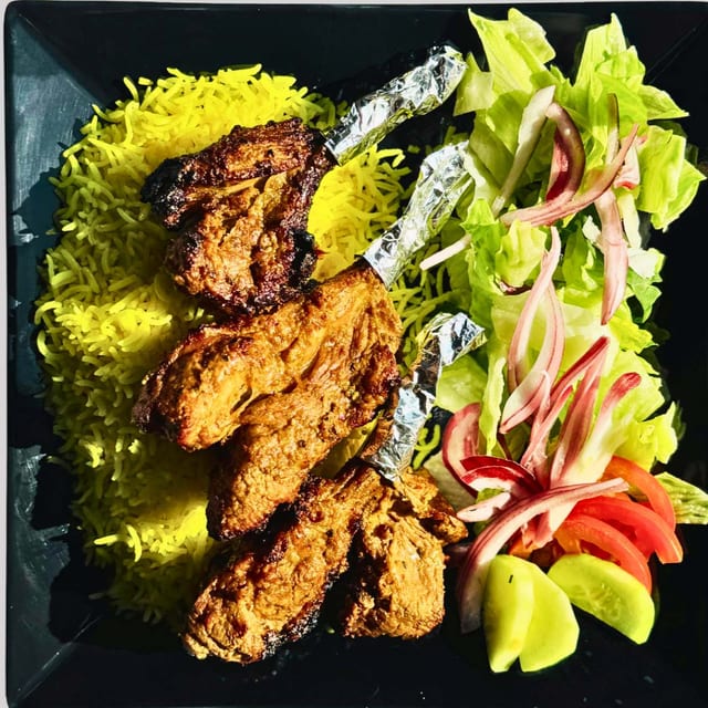 Lamb Chops Platter.